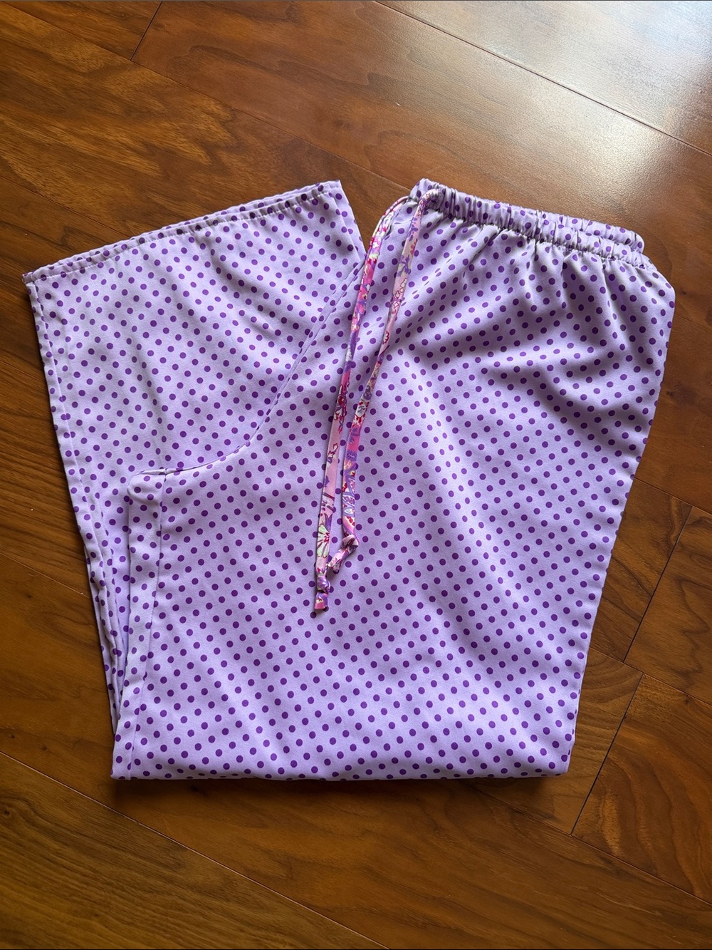 Lavender Polka Dot Lounge Pants